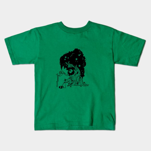 Treefolk Kids T-Shirt by koifish